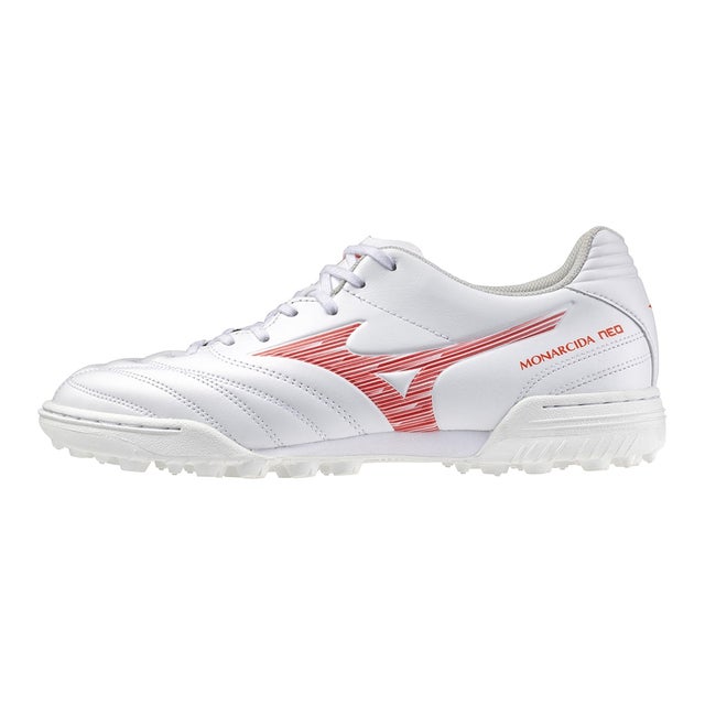 Mizuno フットサルシューズ ホワイト/レッド MIZUNO モレリア IN レッド×ホワイト 【MIZUNO|ミズノ